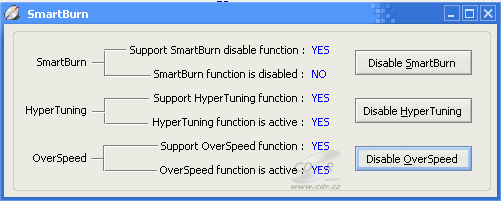 Optiarc AD-7191A - SmartBurn Hypertuning