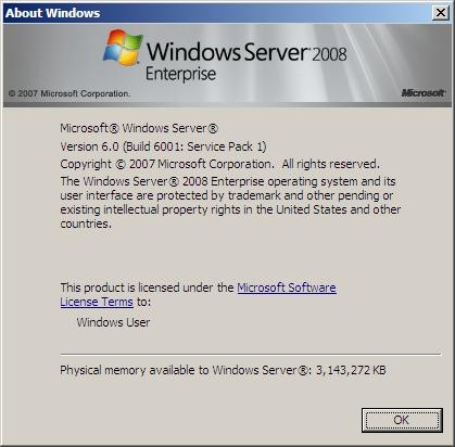 About Windows Server 2008