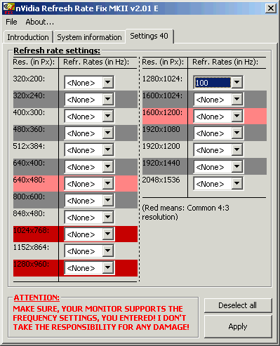 Refresh Rate Fix MKII