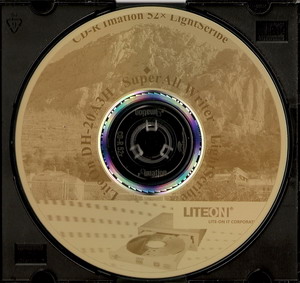 LiteOn DH20A3H - LightScribe CD-R imation