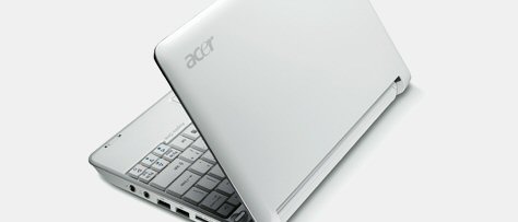 Acer Aspire One přivřené