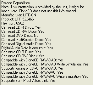 LiteoOn LTR-52246S CloneCD