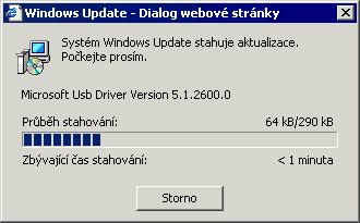 Windows Update - Stahování