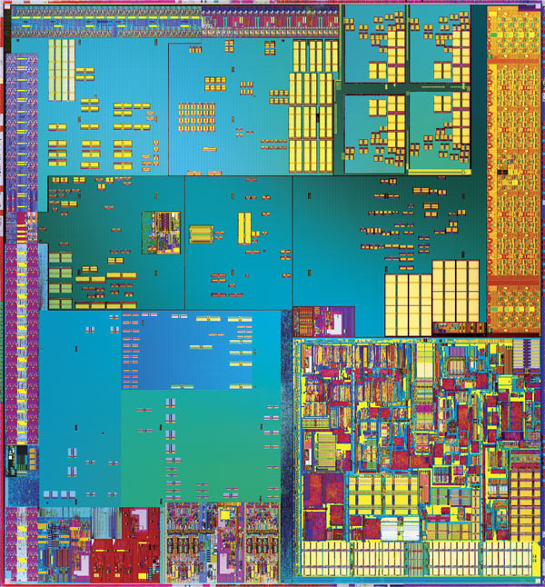 Jádro procesoru 'Tolapai! neboli Intel EP80579