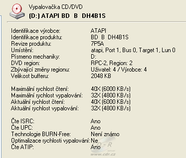 LiteOn DH-4B1S - Alcohol 120%