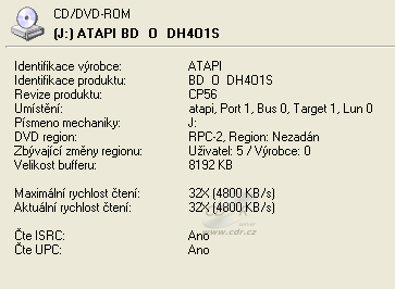 LiteOn DH-4O1S - Alcohol 120%