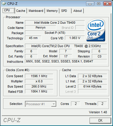 VBI ASRock Z97V: CPU-Z