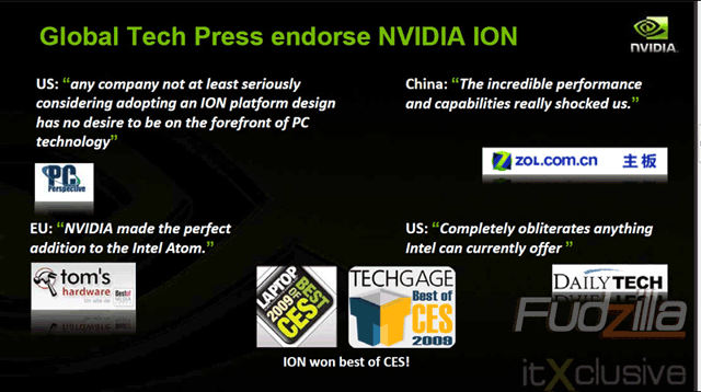 Reakce nVidie na Intelův postoj k nVidia Ion Platform - 05