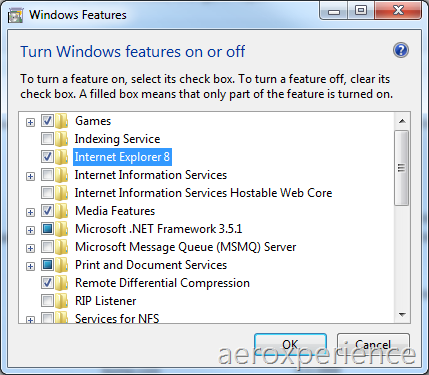 Windows 7 - Features - Internet Explorer 8