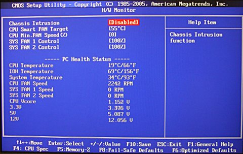 Test MSI X58Pro - BIOS 