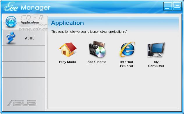 ASUS Eee Manager