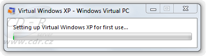 Virtual Windows XP - nastavení po prvním spuštění