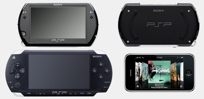 Sony PSP Go vs. PSP-3000