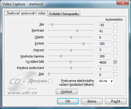 Acer Aspire 5810T Timeline: Acer Crystal Eye Webcam