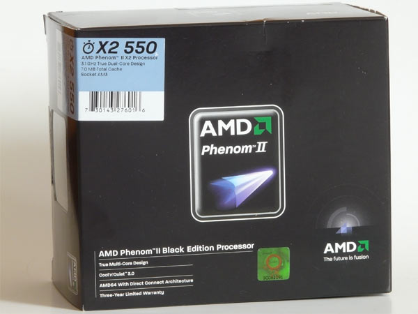 AMD Phenom II X2 550 Black Edition - BOX