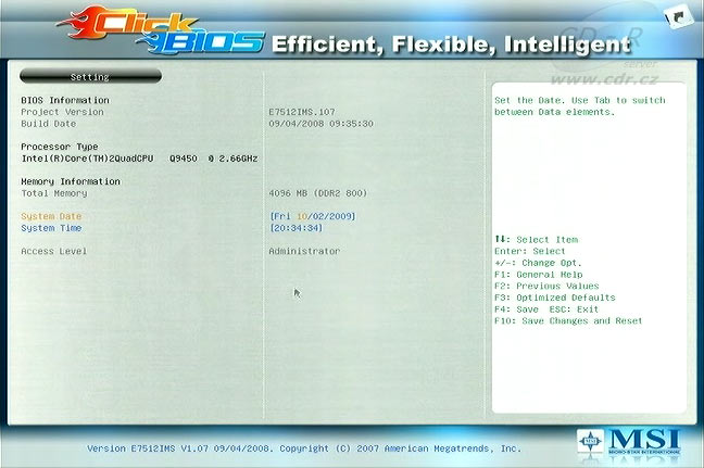 EFI ClickBIOS