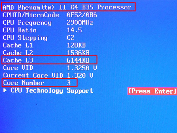 MSI Open-core BIOS: Phenom II X4 B35 se třemi jádry