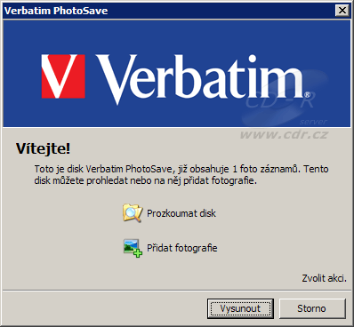 Verbatim PhotoSave DVD