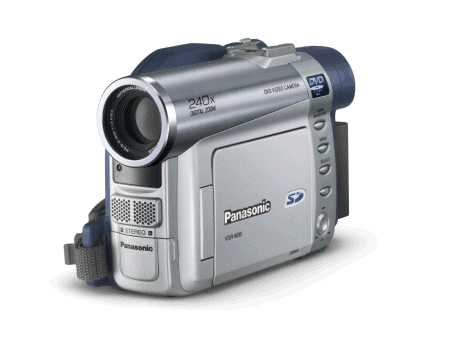 Panasonic VDR-M30K DVD kamera anim
