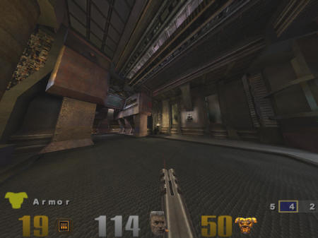 Quake III Arean s příliš velkým FOV