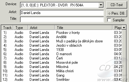 Plextor PX-504A CD-Text umí