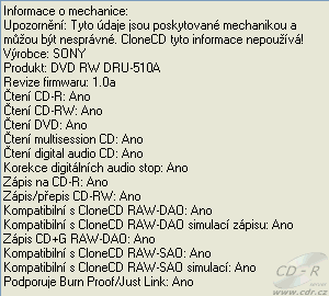 Sony DRU-510A - CloneCD