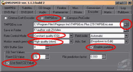 DVD2SVCD Encoder