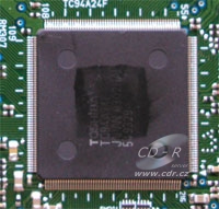 Toshiba CD-R5002 - ťišťák chipset