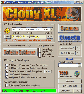 Clony XL beta1