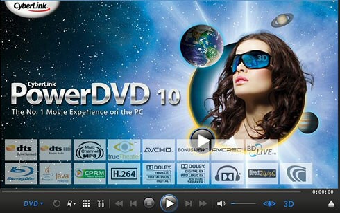 PowerDVD 10 player