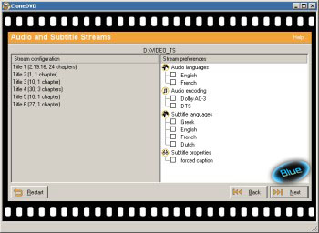 CloneDVD - Clone DVD zvuk a titulky