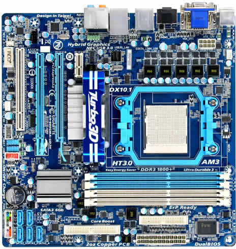 Gigabyte GA-880GMA-UD2H (rev. 2.0)