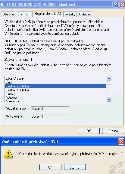 LG GCC-4520B - Region