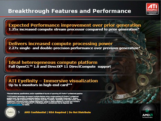 AMD ATI FirePro features and performance