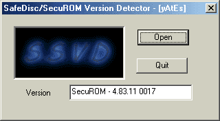 SecuROM detector