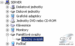 PlexFlash - V systému jako obecný paměťový svazek