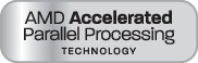 AMD Accelerated Parallel Processing (štítek) (AMD APP logo)