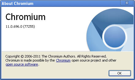 Chromium 11 - nové logo