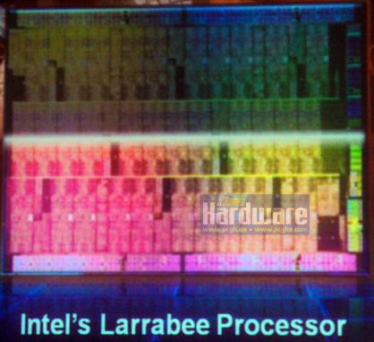Intel Larrabee die (2009)