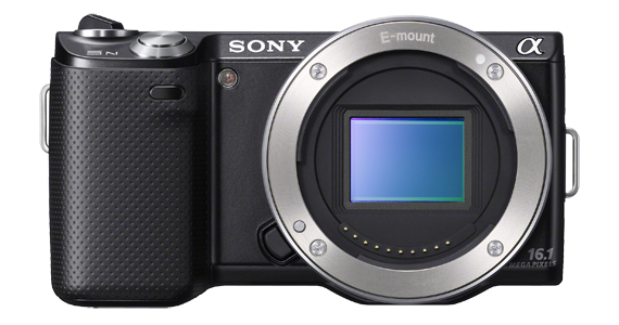Sony NEX-5N bez objektivu