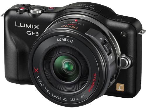 Panasonic Lumix DMC GF3 a 14-42 X