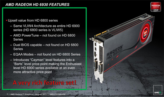 AMD Radeon HD 6930 prezentace