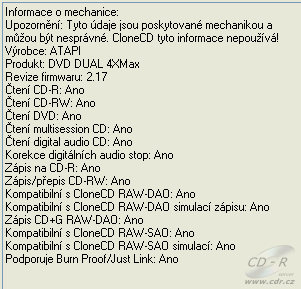 MSI DR-4A (8404A) - CloneCD