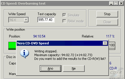 ASUS DRW-0402P - CDspeed overburn OK