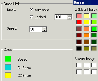 CDspeed CD Quality options