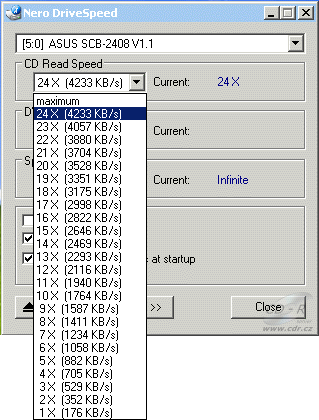 Asus SCB-2408-D - DriveSpeed