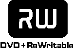 DVD+RW logo velké