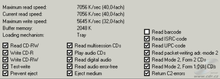 NEC ND-2500A Feurio! čtení