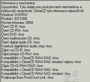 BTC DRW-1008IM -  cloneCD