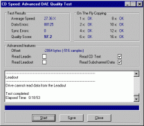 Memorex SixteenMAX 1040 CDspeed Advanced DAE speed